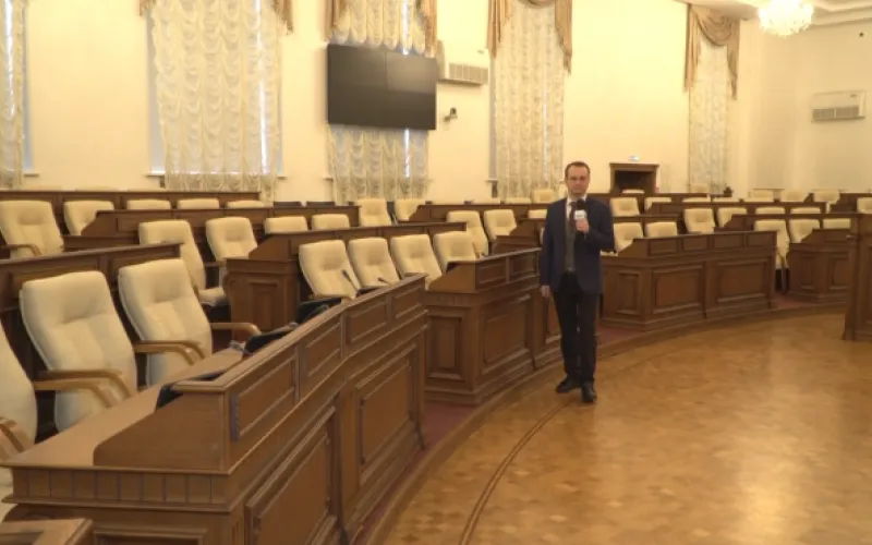 Специальный репортаж со встречи Александра Карлина с руководителями фракций АКЗС