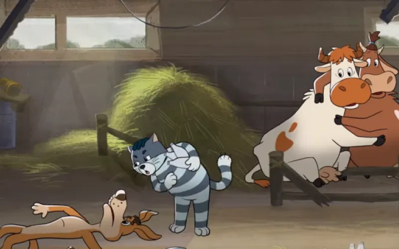 Гарик Сукачев озвучил Шарика в «Возвращении в Простоквашино»