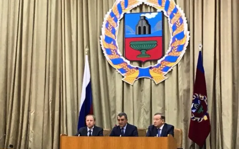 Виктор Томенко вступил в должность врио губернатора Алтайского края