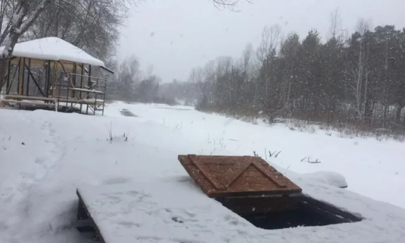 Купель с родниковой водой появилась в Барнауле 