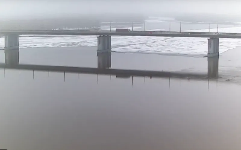 Веб-камеры К24: Обь на грани ледохода