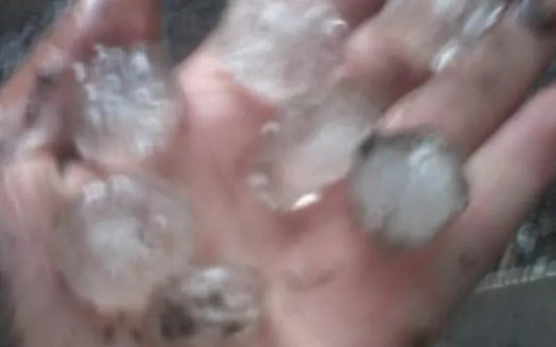 Крупный град прошёл в Алтайском крае 