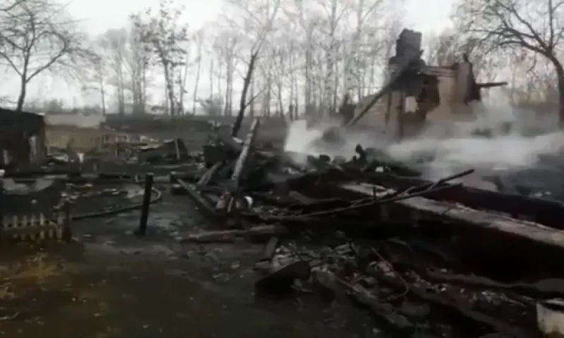 Помощь семьям, пострадавшим от пожара, находится на особом контроле Министерства труда и социальной защиты Алтайского края