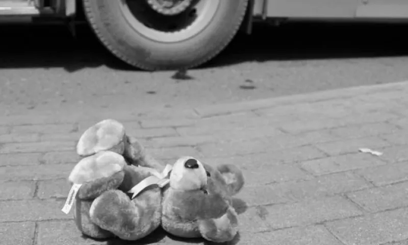 Маленькую девочку сбили на пешеходном переходе в Барнауле