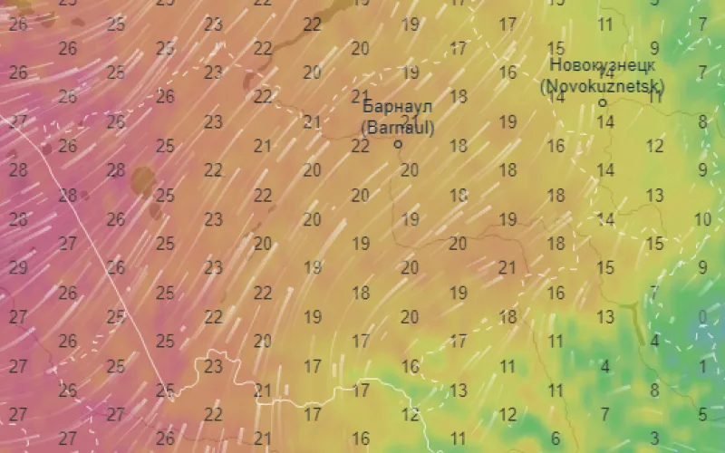 Вторжение тепла: о погоде в Алтайском крае 21 мая
