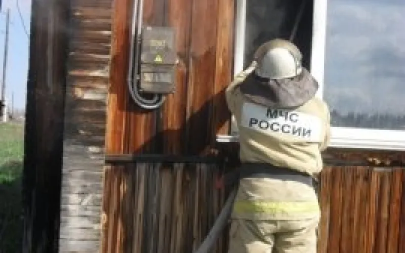 Пожар произошел в жилом доме в Волчихинском районе