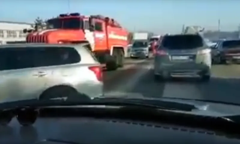 Страшная авария произошла в Барнауле