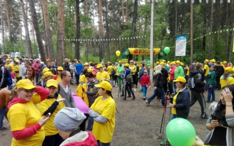 День ходьбы в Барнауле посетили 4000 человек