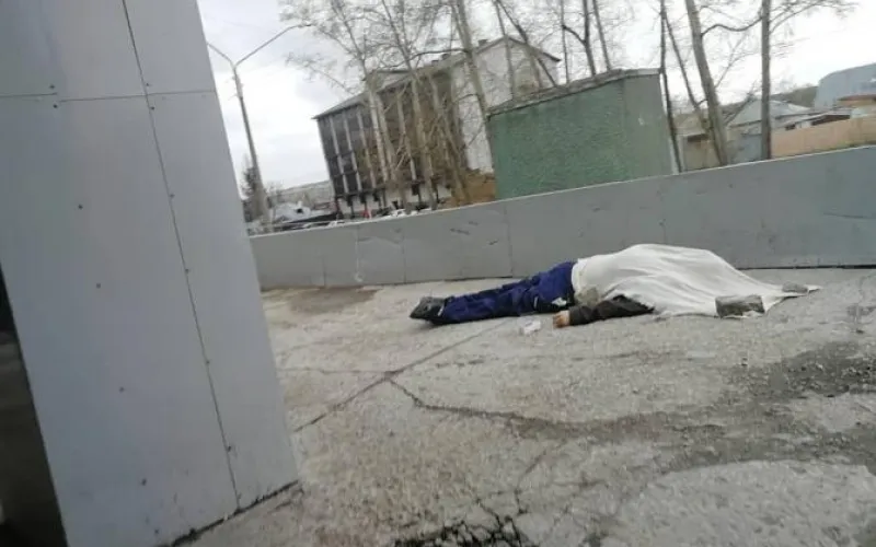 Тело мужчины обнаружено в одном из дворов Барнаула