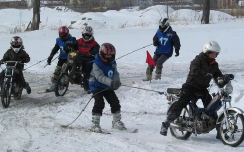 Соревнования по скийорингу прошли в Барнауле