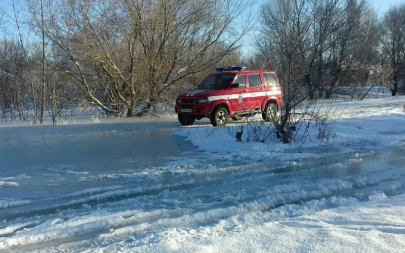 Ручей затопил село Первокаменка Третьяковского района