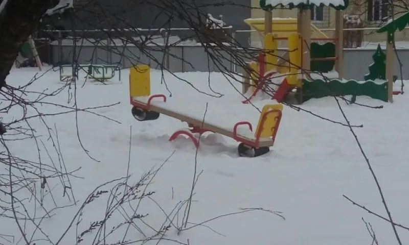 Врачи рассказали, как отлепить язык от металлических качелей