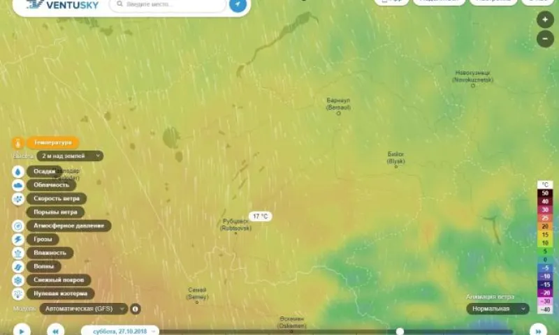 До +17: мощная волна тепла идет в Алтайский край