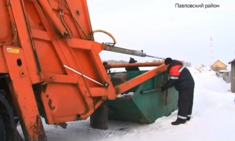 Контейнеры для сбора ТКО появились в Павловском районе Алтайского края