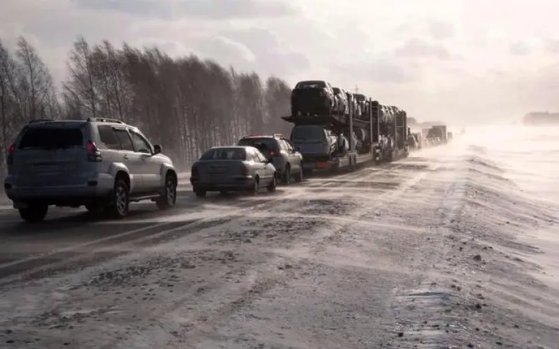 Несколько участков федеральной трассы перекроют в Алтайском крае