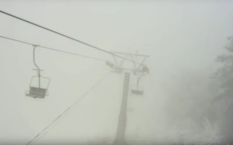 Веб-камеры К24: зима вернулась в Белокуриху 