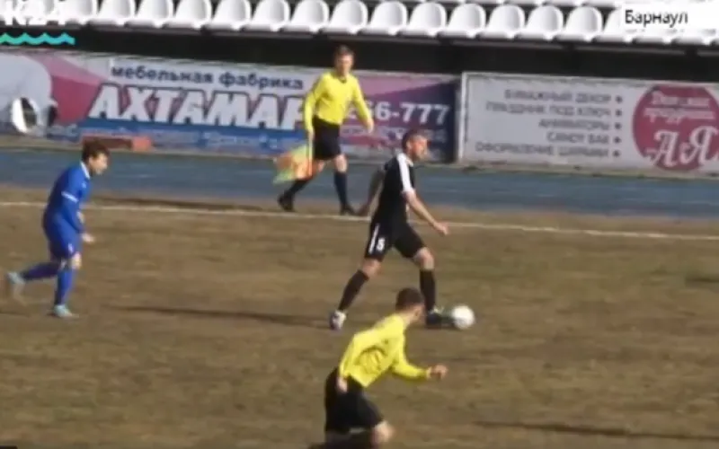Футболисты барнаульского «Динамо» провели стартовый матч весенней части первенства России