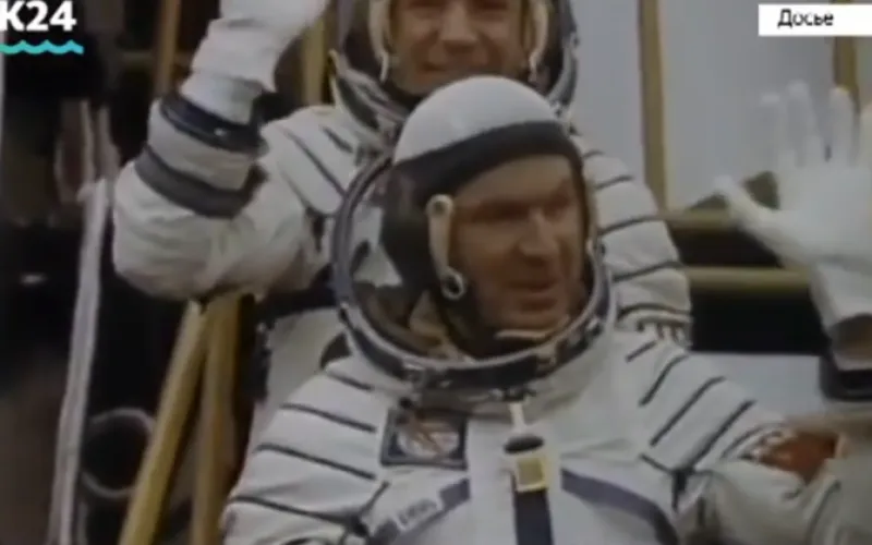 Космонавт Валерий Рюмин приехал в Алтайский край