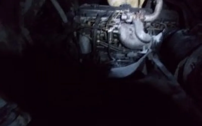 Машина сгорела в Новоалтайске 