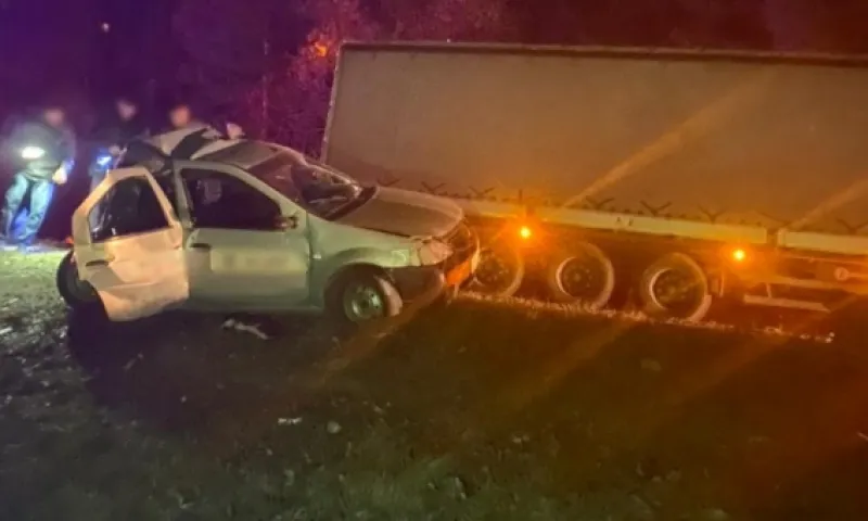 Два человека погибли в ДТП с грузовиком на трассе Алтая