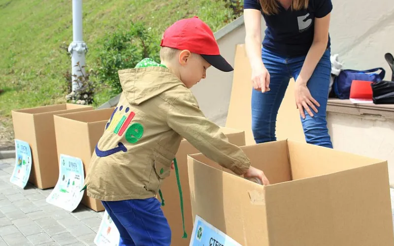 Экологическая акция прошла на набережной Оби в Барнауле