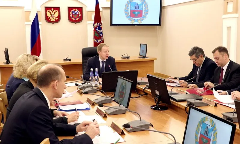 Губернатор Виктор Томенко провел заседание координационного совещания по обеспечению правопорядка в Алтайском крае