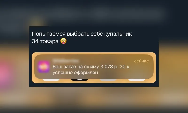 Девушка рассказала в интернете о заказе 34 купальников на маркетплейсе. На неё обрушился шквал комментариев