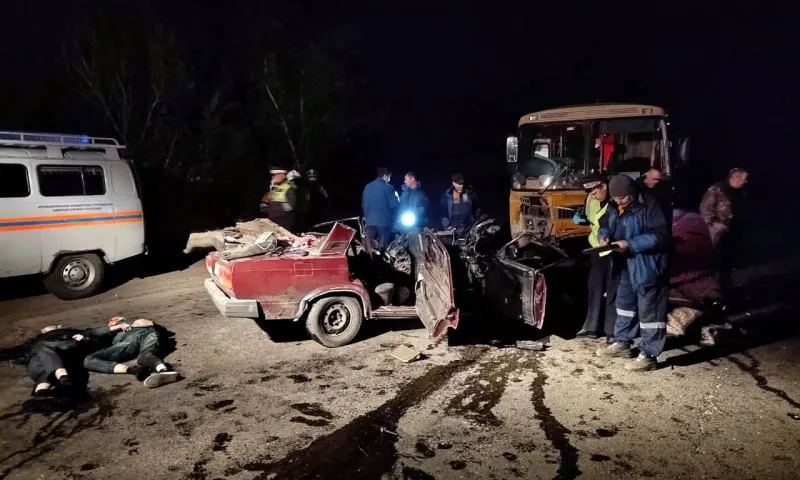  Смертельное ДТП с участием автобуса произошло в Бийске