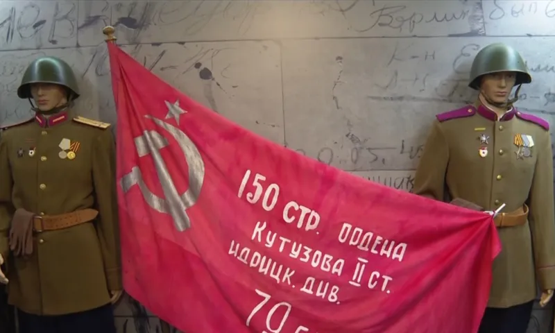 Патриотический поезд Министерства обороны «Сила в правде» прошёл через Барнаул