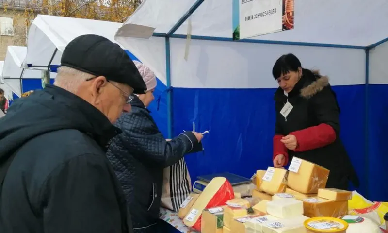 Годовой оборот продовольственных ярмарок в Барнауле превысил 122 миллиона рублей