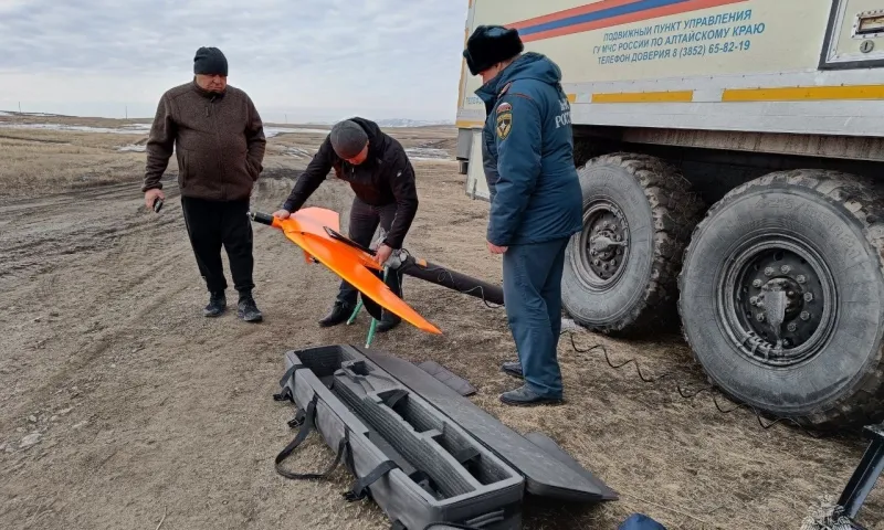Более 770 000 кубометров снега вывезли из населённых пунктов Алтайского края