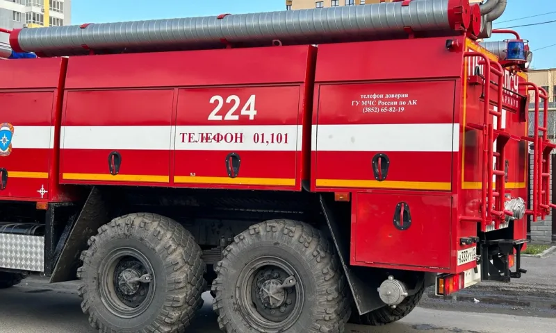 Условный пожар потушат в барнаульской поликлинике 21 мая