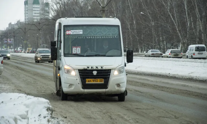 25 ДТП с участием автобусов произошло в Барнауле с начала года