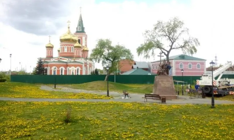 Памятник Кириллу и Мефодию установили в Барнауле