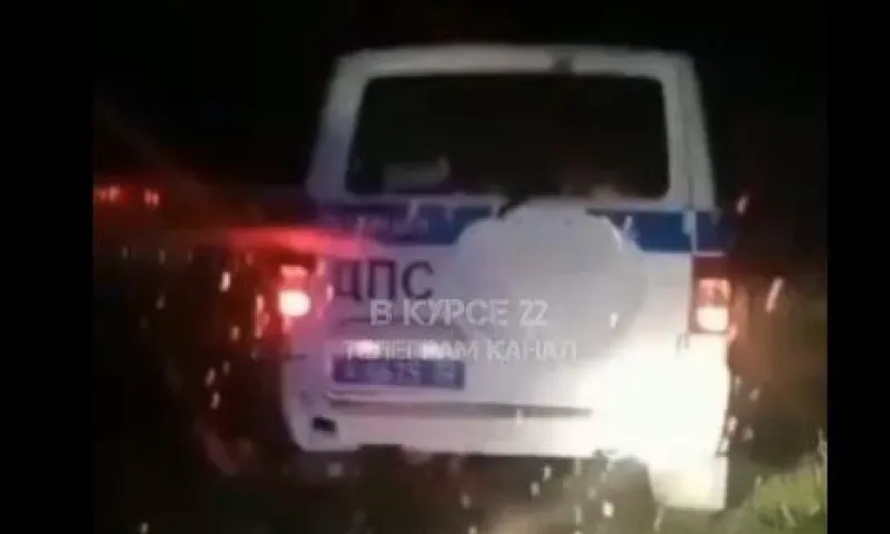 Нетрезвый водитель въехал в автомобиль ГИБДД в Алтайском крае