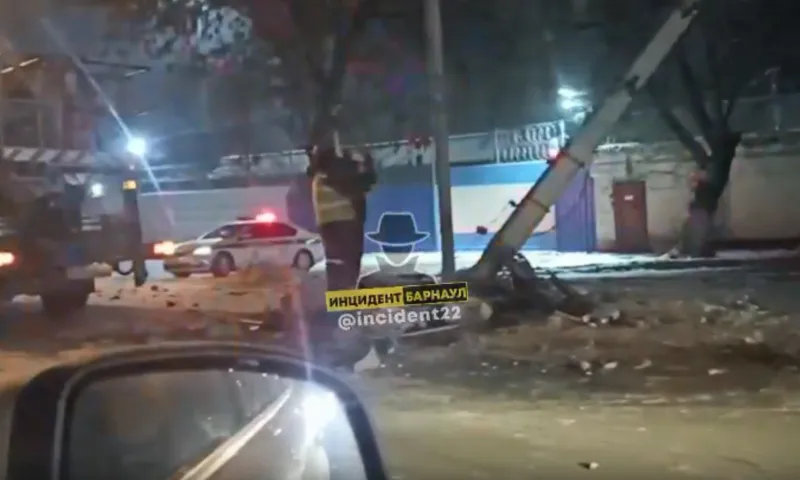 Жесткое ДТП с пьяным водителем «‎жигулей» произошло в Барнауле