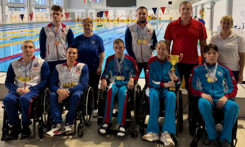 27 медалей завоевали алтайские инваспортсмены на чемпионате России по плаванию