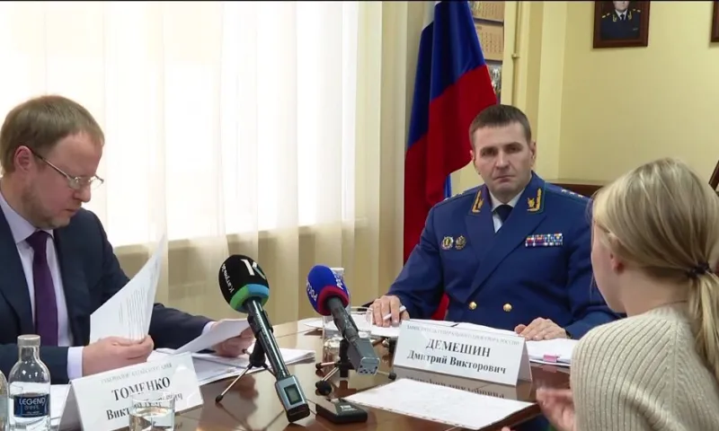 Заместитель Генерального прокурора России Дмитрий Демешин провел в Барнауле личный прием жителей Алтайского края