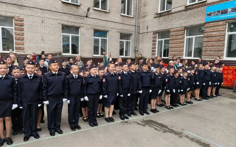 Барнаульские кадеты корпуса «Защитник» приняли присягу