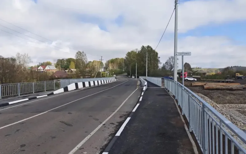 Два моста восстановили в одном из районов Алтайского края