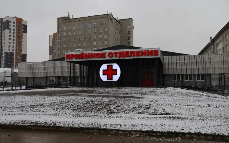 Новое приемное отделение больницы скорой помощи № 2 достроили в Барнауле 