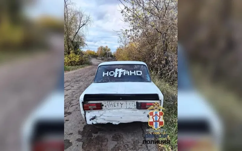Машину сибиряка изъяли за шуточный госномер