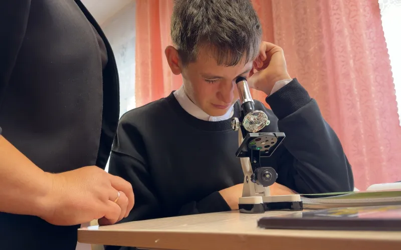 После пожара ученики Шиловской школы вернулись за парты